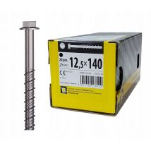 Boîte De 20 Vis D'Ancrage Béton 12,5 X 140 - Bricoman