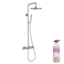 Colonne De Douche Thermostatique Jacob Delafon Toobi + Nettoyant Briochin - Tecnomat