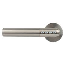 Poignée Intelligente Ayr, Carré 7 Mm, Bluetooth 4.2, Acier Inoxydable, Application Mobile Gratuite, Compatible Android/ios, Sécurité Aes 128 Bits - 