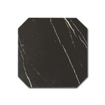Carrelage Sol / Mur Octogonal Effet Marbre Noir 20x20 Cm Octagon Marmol Negro - Bricoman