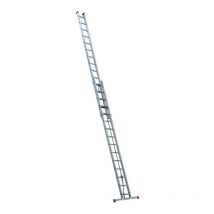 Echelle Aluminium Semi-pro Escalux V16033 Coulissante À Corde 2x15 / L7m45 - Bricoman