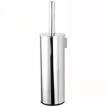 Porte Balais Wc Mural D'Exception Sanindusa Luxe Porte Brosse Wc Chromé Livré Avec Brosse Wc - Bricoman