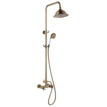 Colonne De Douche Avec Robinetterie, Edouard Rousseau Retro Thermostatique Vieux - Bricoman