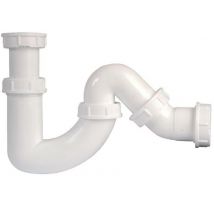 Siphon Tube Pour Lavabo Blanc Valentin - Tecnomat