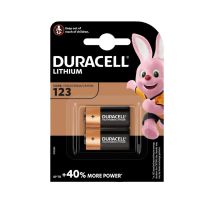 Duracell Cr123 Pile Photo Cr-123a Lithium 1400 Mah 3 V 2 Pc(s) - Tecnomat