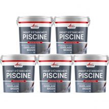 Enduit Piscine, Enduit De Cuvelage, Enduit Hydrofuge Pour Étanchéité Piscine - Offre Spéciale : 5 X 25 Kg Blanc - Arcane Industries - Bricoman