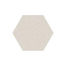 Carrelage Sol / Mur Hexagonal Effet Terrazzo Grand Format Blanc 51,9x59,9 Cm Micra Hexagono Blanco - Bricoman