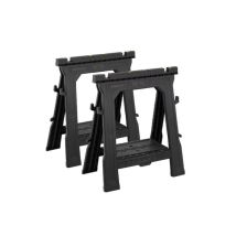 Lot De 2 Tréteaux Pliants Stanley - Charge 450 Kg - Tecnomat