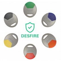 Badge Sécurisé Desfire Pour Résident Jaune - Comelit - Badgesecurj - Bricoman