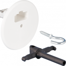 Kit De Transformation Couvercle Dcl Ø86mm + Axe Central + Piton - Bricoman