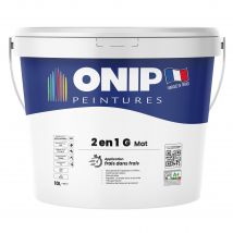 Peinture 2 En 1 Mat (impression Et Finition) 10l - Onip - Bricoman