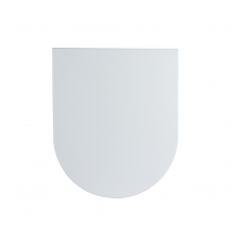 Copriwater Forme D Compatible Blanc Brillant - Bricoman