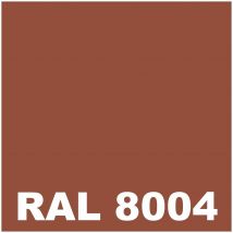 Peinture Volets Bois Terracotta - 4x5 L - Codeve Bois - Ral 8004 - Pour La Protection De Votre Volet, Persienne, Fenêtre, Portail Bois. - Bricoman