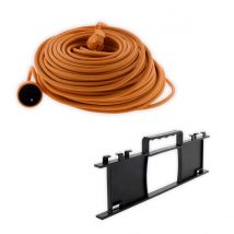Rallonge 50m 16a Et Range-câble Extérieur 25m - Zenitech - Bricoman