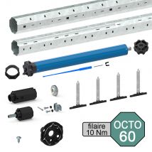 Kit De Motorisation Filaire Pour Volet Roulant 20 Kg - Tube Octo Ø 60 Mm - 10 Nm - Bricoman