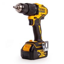 Pack De 2 Outils 18v (dcd709 Dcf809) + 2 Batteries 4ah + Chargeur En Coffret Dt70708 T Stak Dewalt Dck2062m2t - Bricoman