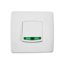 Bouton Poussoir À Voyant Diwone - Zenitech - Bricoman