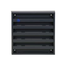 Renson 431 - Grille Murale D'Évacuation En Aluminium - Renson - Ral 7016 - Gris Anthracite 225 X 225 Mm - Tecnomat