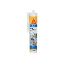 Mastic Silicone Anti-moisissure Sika Sikaseal 108 Sanitaire - Gris Clair - 300ml - Bricoman