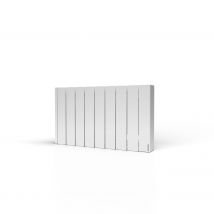 Radiateur Connecté Belize Ii Bas 8 Éléments 1000w Blanc - Rointe - Brfw1000radc4 - Bricoman