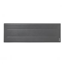 Radiateur Connecté Oniris Plinthe 1500w Gris Étoilé - Atlantic - 503922 - Bricoman