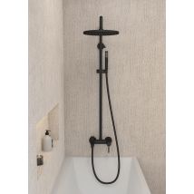 Colonne Douche Et Baignoire Noir - Corbeau - Bricoman