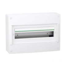 Coffret En Saillie Prismaset Xs Schneider Electric - 1 Rangée - 18 Modules - Sans Porte - Bricoman