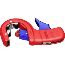 Coupe-tube Pour Tubes Plastique À Parois Épaisses Et Chanfreinage En Une Seule Étape Knipex - 902302bk - Bricoman