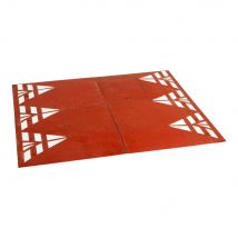 Coussin Berlinois 2m Rouge - 6100300 - Bricoman