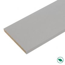Plan De Travail Stratifié Gris Aluminium 2770 X 640 Ep 28 Mm - Pefc 75%. - Bricoman