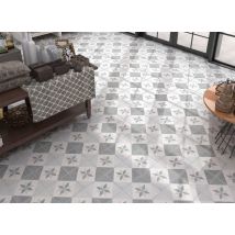 Carrelage Mayolica Decor Diamond 20x20 Cm - Lot De 3m² - Bricoman