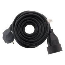 Prolongateur 16a Ho5vv-f 3g1,5mm² - Noir 3m - Zenitech - Tecnomat