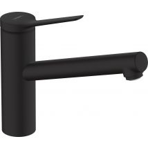 Hansgrohe Zesis M33 Low Pressure Kitchen Tap With Spout Height 150 Mm, For Open Water Heaters, Swivelling, 1 Jet Type, Matte Black - Bricoman
