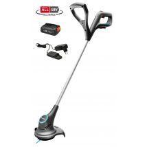 Gardena Coupe-bordures Smallcut 23/18v Power For All. Diamètre De Coupe 23 Cm. Lames Plastique. Batterie Li-ion. Kit Prêt À L'Emploi. (14702-20) - 