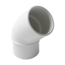 Nicoll Coude Simple Mf 45° Ø40 Blanc - Bricoman