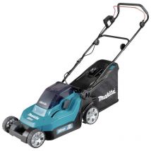 Tondeuse À Gazon 36v Lxt 900w (solo) Largeur De Coupe 38 Cm - Makita Dlm382z - Bricoman