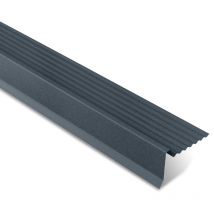 Rive Ajustable Pour Tôle Tuile Bacacier Tuile R | 2100 Mm Longueur Anthracite Mat - Bricoman