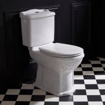 Pack Wc Rétro À Poser En Céramique Sortie Horizontale - Bricoman