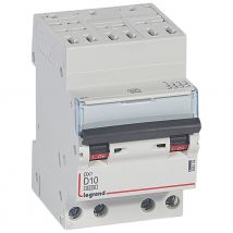 Disjoncteur 10a 10ka Courbe D Tétrapolaire Legrand Dx3 Auto / Vis - Bricoman