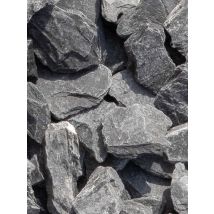 Ardoise Noire Gravier 1400kg Bigbag 1m3 | Livré À Bas Prix (30 - 60mm) - Bricoman