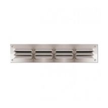 Grille Métallique À Persienne Avec Moustiquaire - Bricoman