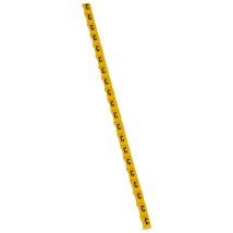 Legrand 038412 Repère Duplix Lettre 'c' Jaune (600pcs) - Code Couleur International - Bricoman