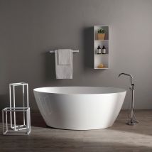 Baignoire Moderne En Marbre Recompose' | Serena - Bricoman