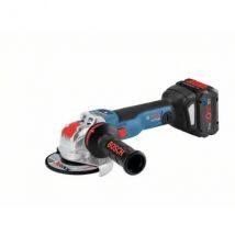 Meuleuse Angulaire Bosch Professional Psc 18v-10 Sc X-lock Gwx - Disque 125 Mm - (sans Batterie Ni Chargeur) + L-boxx - 06017b04 - Bricoman