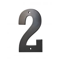 Thirard - Chiffre 2 À Visser, Alliage, H.80mm, Noir - Thirard - Bricoman