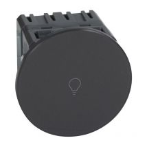 Interrupteur Ou Va-et-vient Céliane Surface -tactile - Avec Neutre - 1000w - Graphite - Bricoman