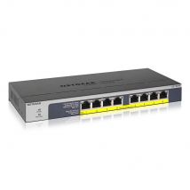 Netgear Switch Rj45 Giga 8 Ports Gs108pp-100eus - Bricoman