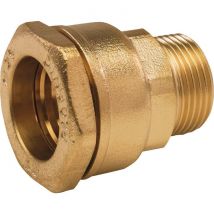 Raccord Laiton Pour Tube Pe Droit - Arco - M 3/4' - Diamètre 25 - Bricoman