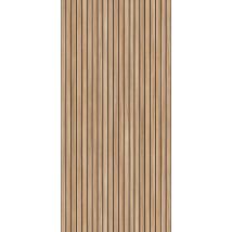 Schulte Panneau Mural 100x255 Cm, Revêtement Hydrofuge Pour Salle De Bains, Placement Facile, Décodesign, Japandi, Effet Tasseaux, Bois Chêne Vertical