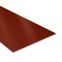 Tôle Plane 2000x1000 Mm Acier 0.50 Mm Mat Texturé | Brun Mat - Bricoman